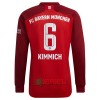 Oficiální Fotbalový Dres s Dlouhý Rukáv FC Bayern Mnichov Joshua Kimmich 6 Domácí 2021-22 pro Muži